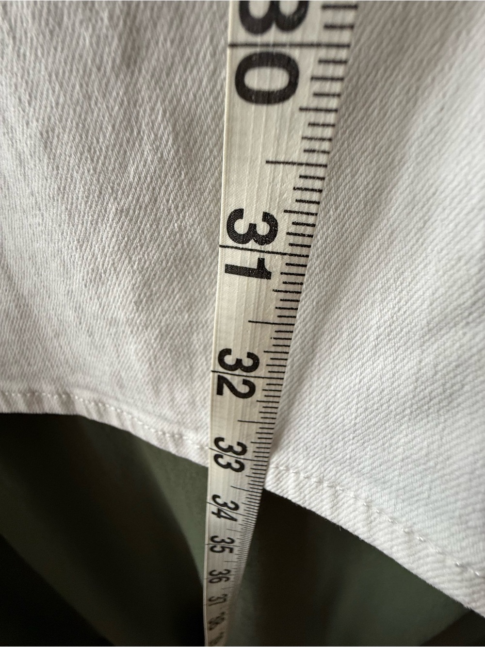 Mother The Cruiser Women's White Flare Jeans sz 31 - Picture 9 of 9